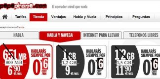 Pepephone mejora su precio por minuto de 0,9ct/min a 0,6ct/min. ¡Sigue viva!