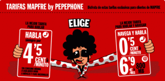 Pepephone rebaja su tarifa de Mapfre a 0,5ct/min