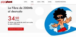 PEPEPHONE responde a O2: 200MB frente a sus 100MB.