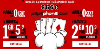Pepephone adelanta las tarifas que tendrá con Movistar con Vodafone con mejoras importantes.