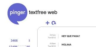 Un número de móvil americano GRATIS e ilimitados SMS a USA con Pinger TFW.