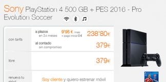 La subvención no tiene limite: PS 4 en ORANGE a plazos.