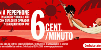 PepePhone ofrece llamadas a 6 centimos el minuto con establecimiento de llamada a ciertos clientes… Un 10 a PepeMovil: El unico OMV que cambia sus tarifas para adaptarse al mercado de 12 paso a 9… ahora a 6…