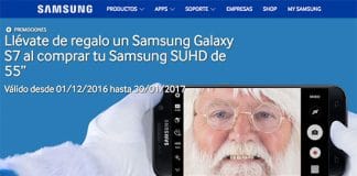 Llévate de regalo un Samsung Galaxy S7 al comprar tu Samsung SUHD de 55”