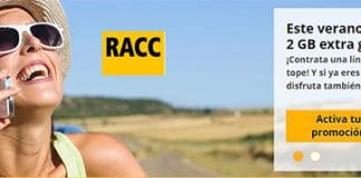 RACCTEL estrena su oferta de verano: 1 mes con 2GB extras gratis.