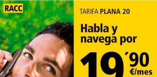 Racctel mejora las tarifas tras el movimiento de Racctel con 2 ilimitadas con 1GB por 20€ las 2 durante 12 meses.