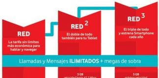 Vodafone cambiará sus tarifas por unas tarifas casí ilimitadas Red y unas mas reducidas Base que permiten contratar su ADSL añadiendo 20€/mes.
