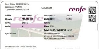 Los billetes de tren en Edreams salen más baratos que comprados en RENFE. ¡Muy interesante!
