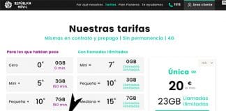 Republica Movil sube algunas tarifas bajo el control de ORANGE