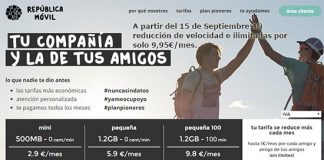República Móvil no se rinde y lanzará ilimitadas por 9,95€/mes con 4G.