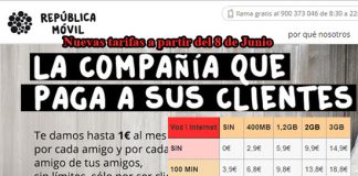 Republica Móvil imitará las tarifas adaptables de SIMYO y MASMOVIL mejorando sus bonos.