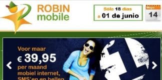 Robin Mobile creará la primera tarifa plana real en Holanda por 40 euros al mes.