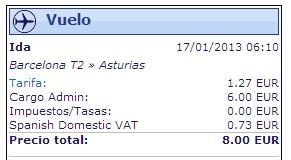 Ryanair solo incrementa en 0,35€ por pasajero ida y vuelta el importe por pagar con tarjeta. ¡Sin más lios! ¡Sin tarjeta prepago especial!