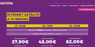 El satélite requiere de limites de tráfico: Estudiamos Eurona.