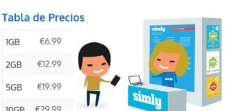 Simly la operadora de datos comercializada por Media Markt.