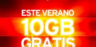 Simyo ofrecerá 10GB si tienes al menos 100MB este verano solo una vez.