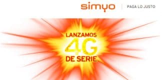 Llega el 4G a SIMYO sin coste: Se necesita cambiar de SIM (cambio sin coste).