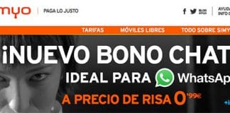 SIMYO lanza un bono de 300MB para WhatsAPP y Telegram por 0,99€