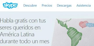 Skype regala el primer mes de llamadas a fijos de americana latina por 8€/mes sin limite de minutos.