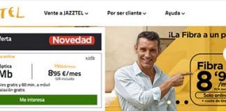 JAZZTEL también apuesta por solo fibra 12 meses: 31,94€ sin alta