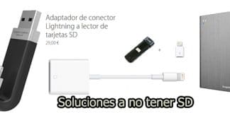 Móviles sin SD soluciones interesantes: Adaptadores