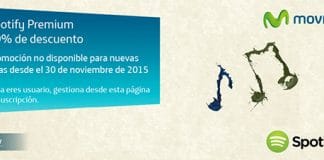 SPOTIFY ya no costará 6€/mes si eres de MOVISTAR.