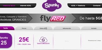 Movistar podría haber bloqueado el servicio de Spunky: limitando a 10GB.
