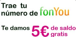 SUOP ofrece 5€ de saldo adicional comprando su SIM a los que porten desde FONYOU.