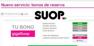 SUOP permitirá contratar varios bonos de mismo tamaño a partir del 15 de Mayo.