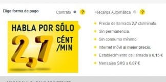 MASMOVIL ofrece su tarifa Lider de 2,7ct/min con Internet desde 2€/mes para pequeños navegantes.