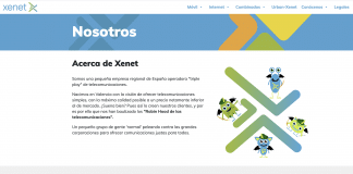 Las tarifas de Xenet bajo cobertura de Movistar Tarifas Xenet Julio 2021 red Movistar