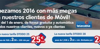 Telecable volverá a mejorar sus tarifas: Indispensable sin duda.
