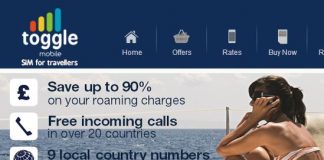 ToggleMobile una operadora de roaming que nos regala un número español para recibir las llamadas cuando estamos en el extranjero sin coste por recibir llamadas.