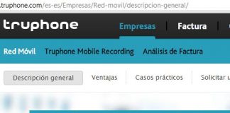 Truphone, un servicio para empresas con tarifas locales en varios países para evitar el roaming.
