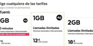 TUENTI regalará 500MB a sus clientes actuales en Diciembre 2015 y Enero de 2016
