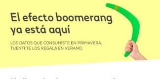 TUENTI permite comprar su VOZ DIGITAL 1€ 50 min sin tarifa.