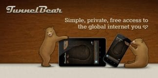 Tunnelbear una VPN sencilla en Android y gratuita hasta 500MB de trafico al mes desde Reino Unido con calidad y permite uso voz IP.