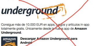 Amazon cierra Underground, la plataforma de aplicaciones gratis