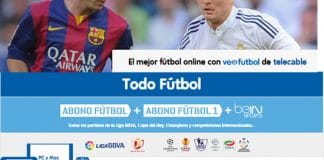 VeoFútbol, la alternativa de Telecable para cualquier oferta no convergente.