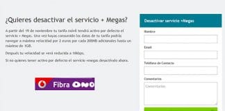 Vodafone cobrará por el exceso de datos a los clientes de ONO a partir 19 de Noviembre.