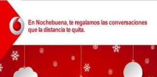 VODAFONE regala llamadas ilimitadas en nochevieja 2015.