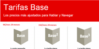 Vodafone mejora sus tarifas Base para competir con las OMV y Yoigo pero manteniendo las permanencias.