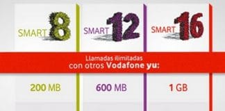 Vodafone Yu, llamadas ilimitadas en prepago a cambio de cuotas mensuales desde 8€/mes con Internet.