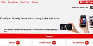 VODAFONE triplicará por 3 los datos en su prepago YU en navidad.