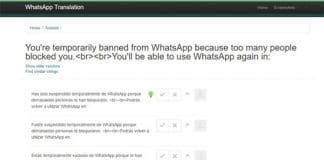 Si te bloquean en WhatsAPP podrías perder tu cuenta. ¿Seguro?