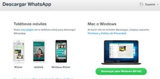 La versión de escritorio de Whatsapp decepciona: Es igual que la Web.