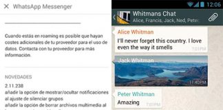 WhatsAPP se actualiza: Ahora podremos cambiar la fuente y además saber si ha sido leído en los grupos.