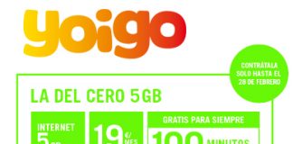 YOIGO ofrece 100 minutos en su tarifa de 19€ solo a nuevos clientes.