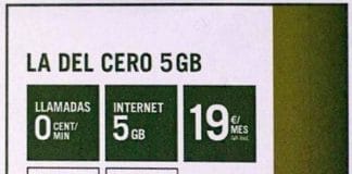 Yoigo lanza una promoción temporal con una tarifa CERO de 5GB por 19€ con 4G. #vivaladiferencia