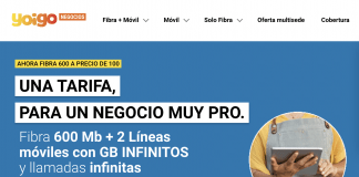 YOIGO lanza datos ilimitados también a negocios. Yoigo lanza sus tarifas ilimitadas de datos para negocios